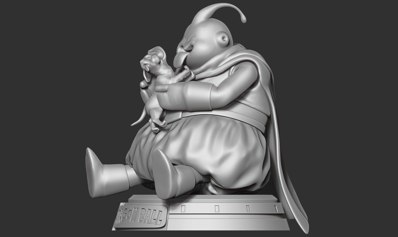 Buu - Dragon Ball Fanart 3D print model_12