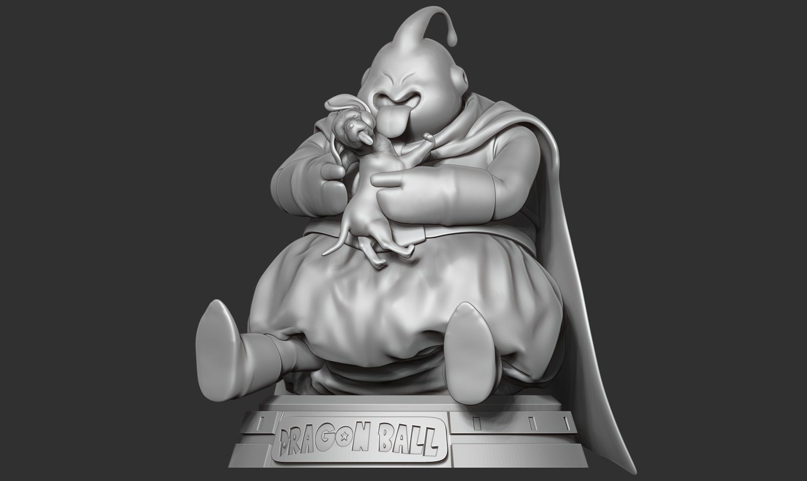 Buu - Dragon Ball Fanart 3D print model_11