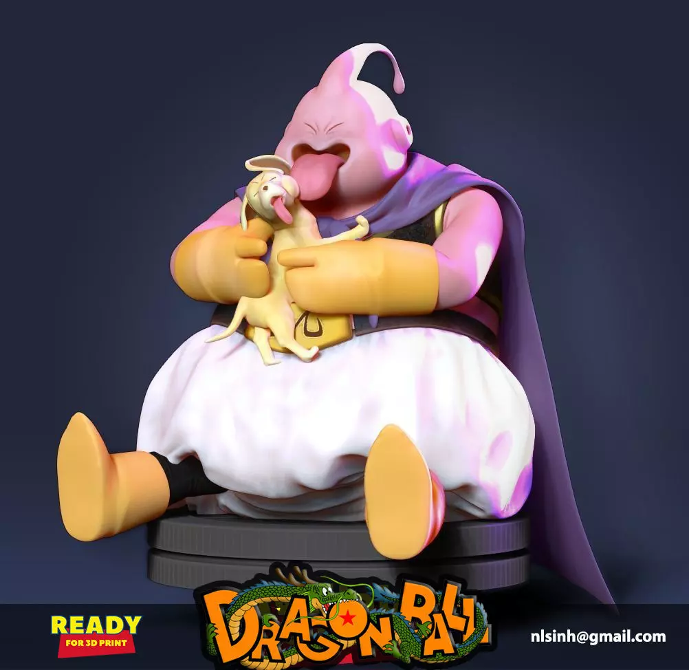 Buu - Dragon Ball Fanart 3D print model_0