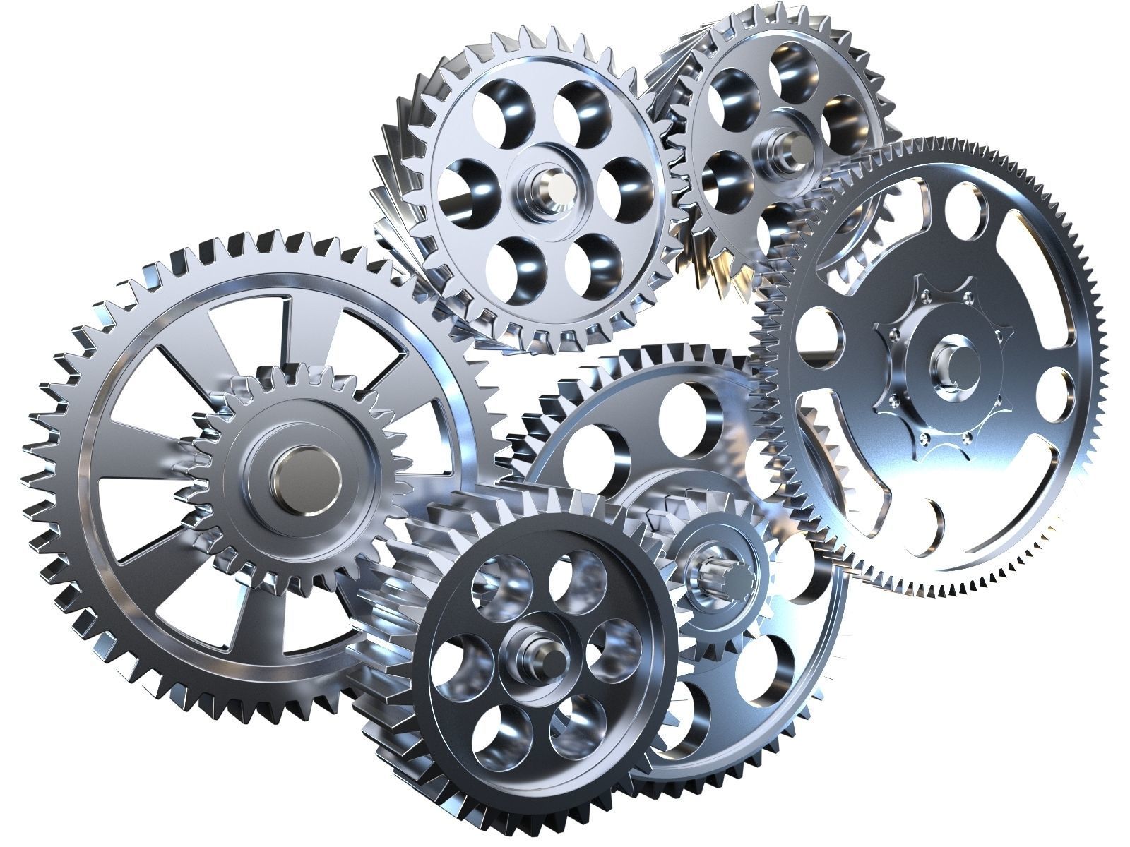 Gear mechanism v3 3D model_15