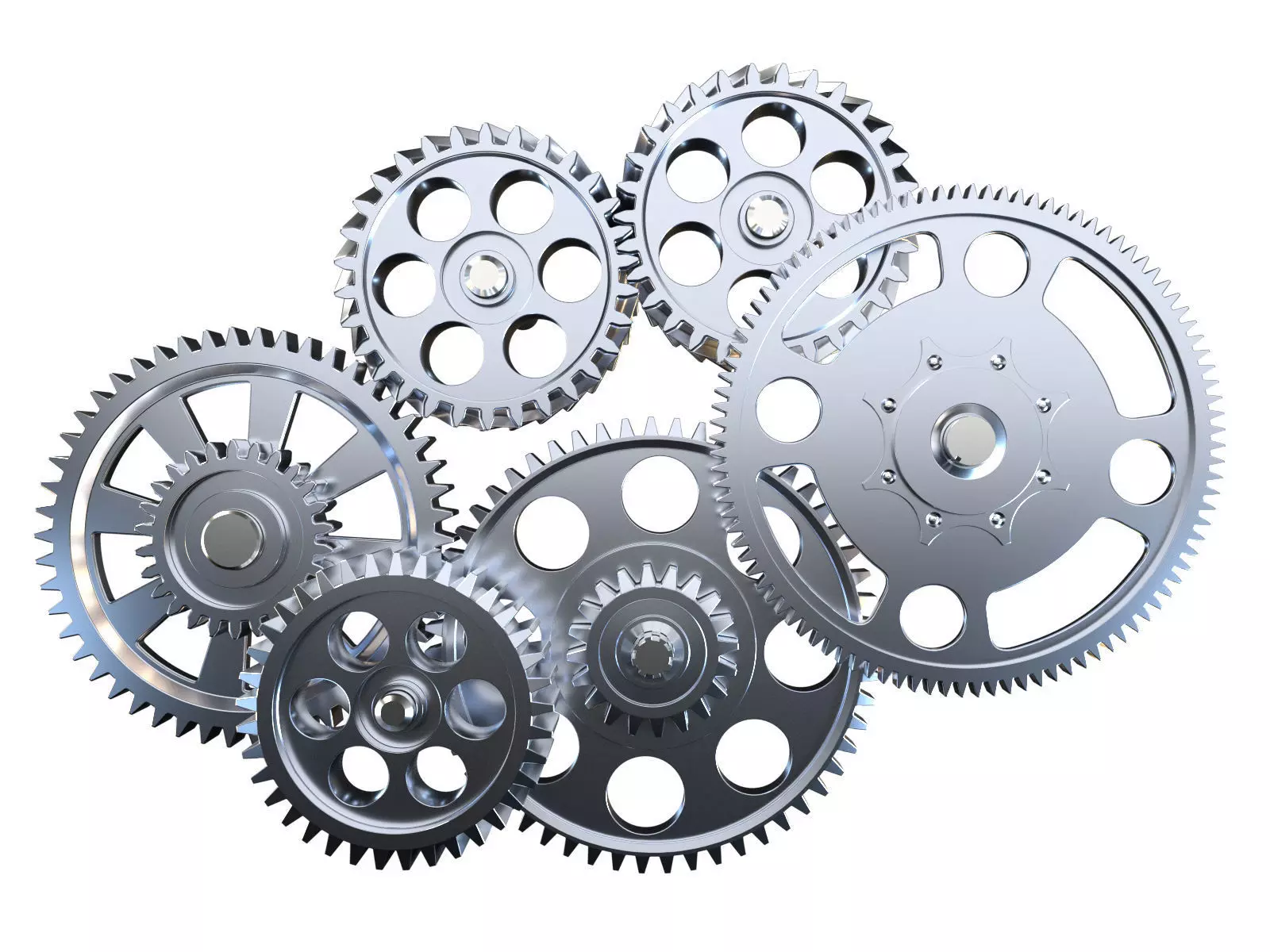 Gear mechanism v3 3D model_0