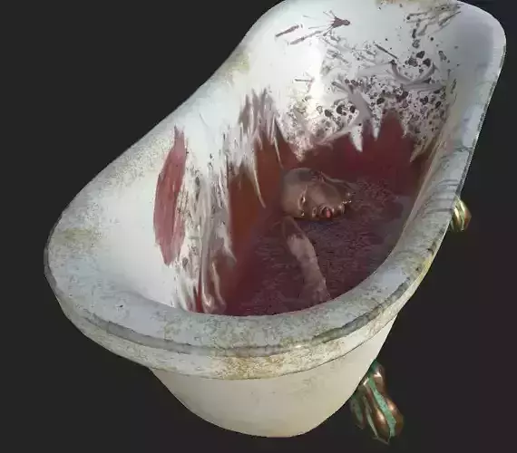 Bathtub horror game ready