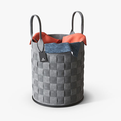 Laundry basket 3D model