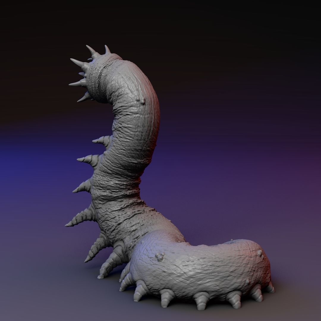 Carrion Eater - Carrion Crawler 3D print model_4