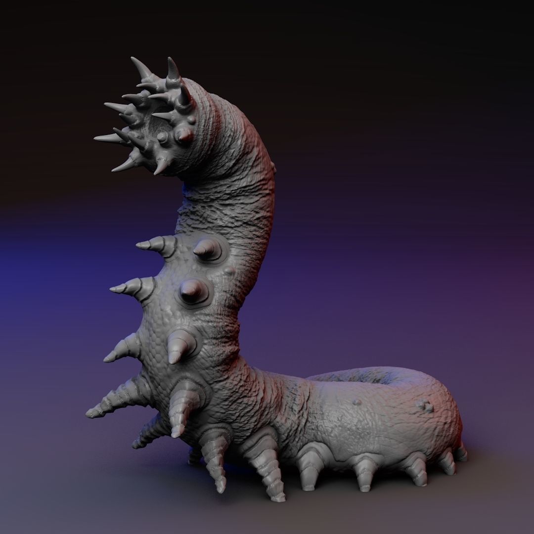 Carrion Eater - Carrion Crawler 3D print model_1