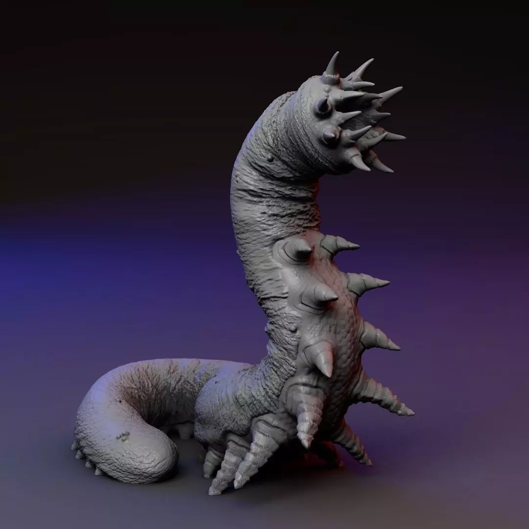 Carrion Eater - Carrion Crawler 3D print model_0