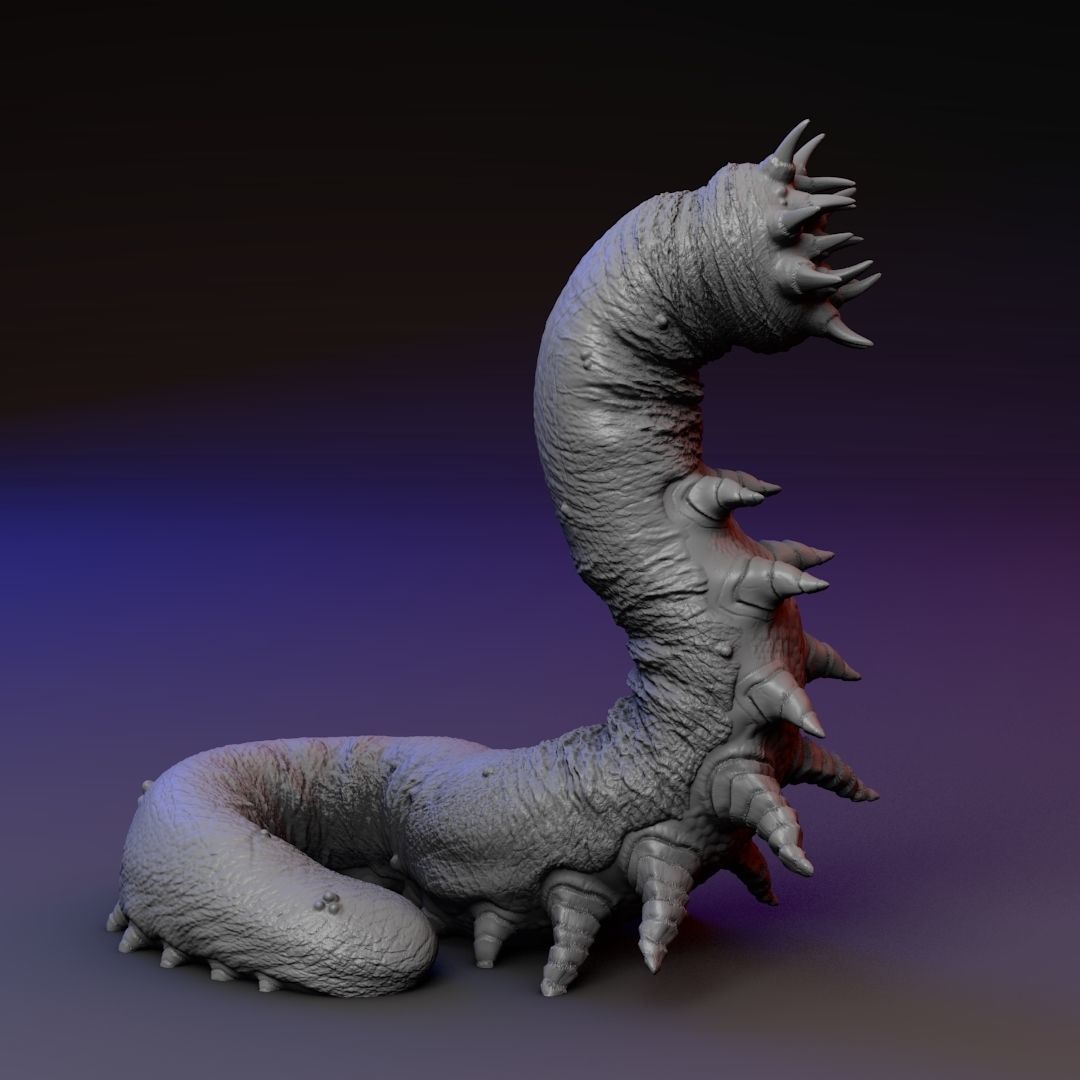 Carrion Eater - Carrion Crawler 3D print model_5