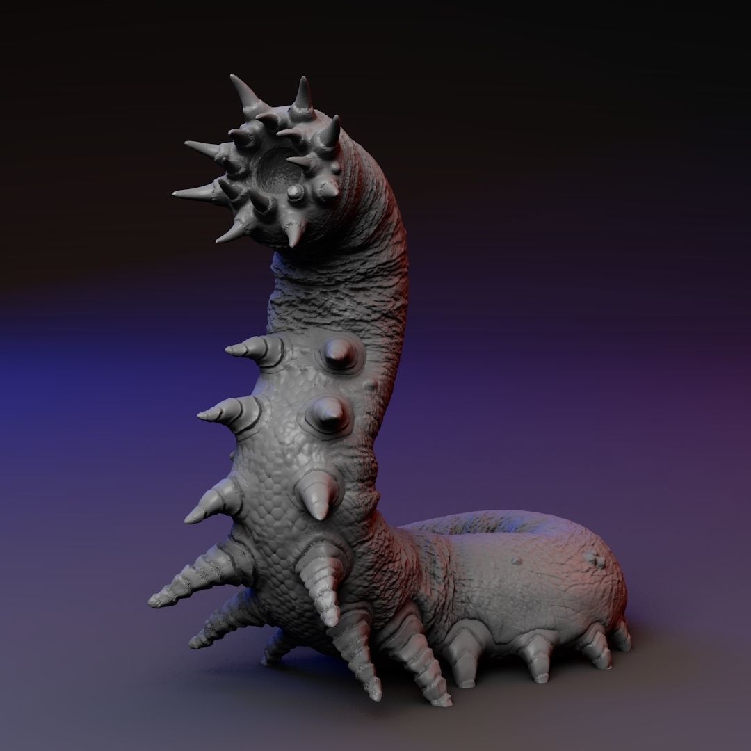 Carrion Eater - Carrion Crawler 3D print model_2