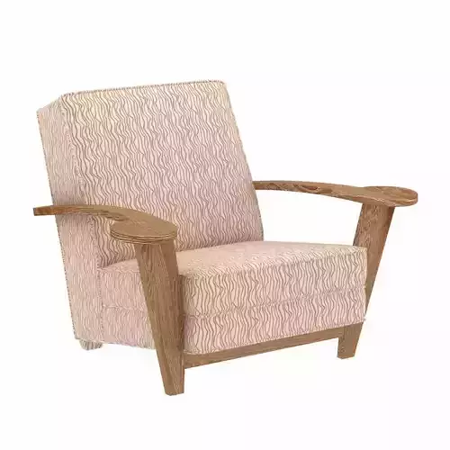 De Coene Oak Armchair 3d model