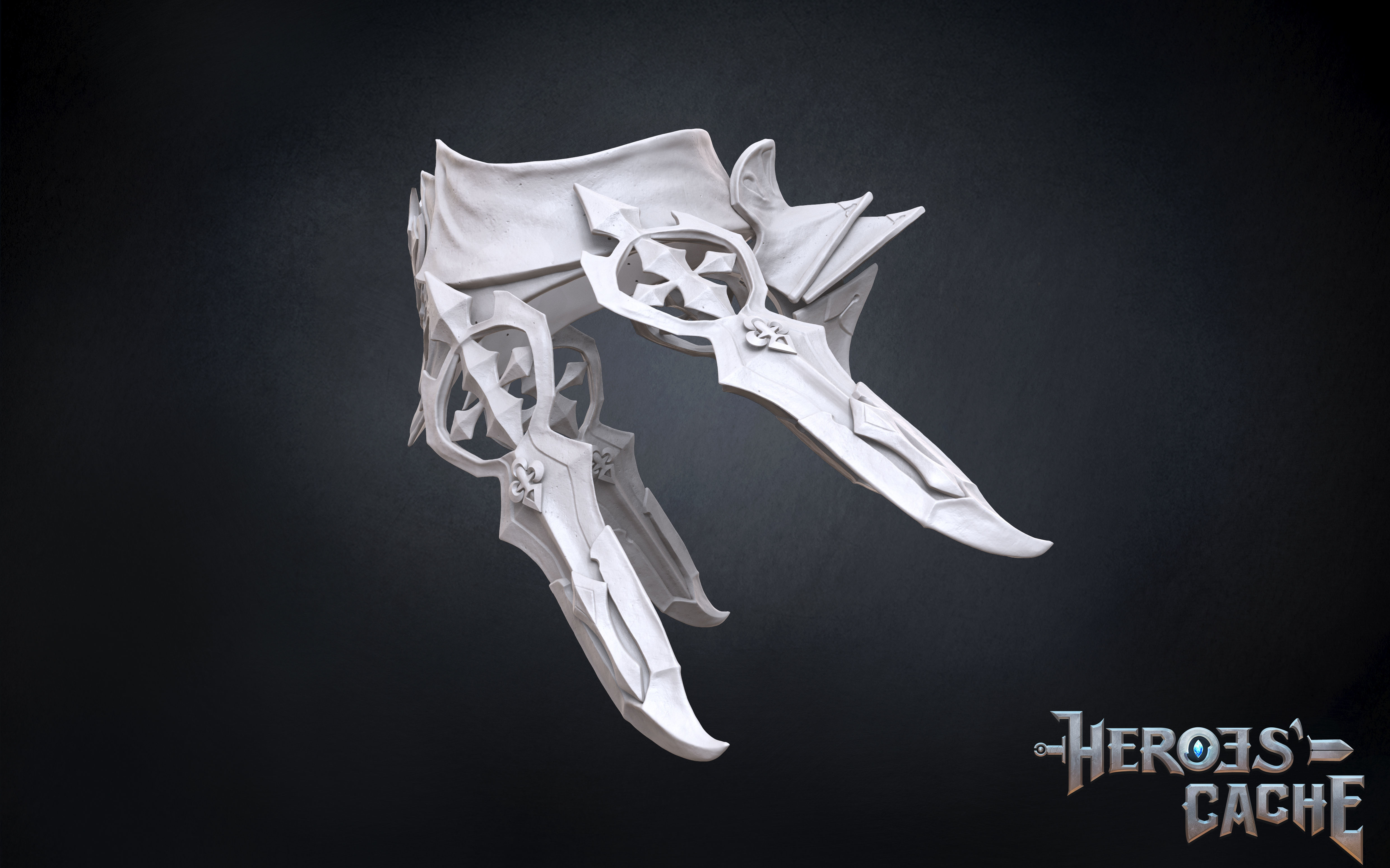 Final Fantasy XIV - Drachen Armor - Waist 3D print model_7