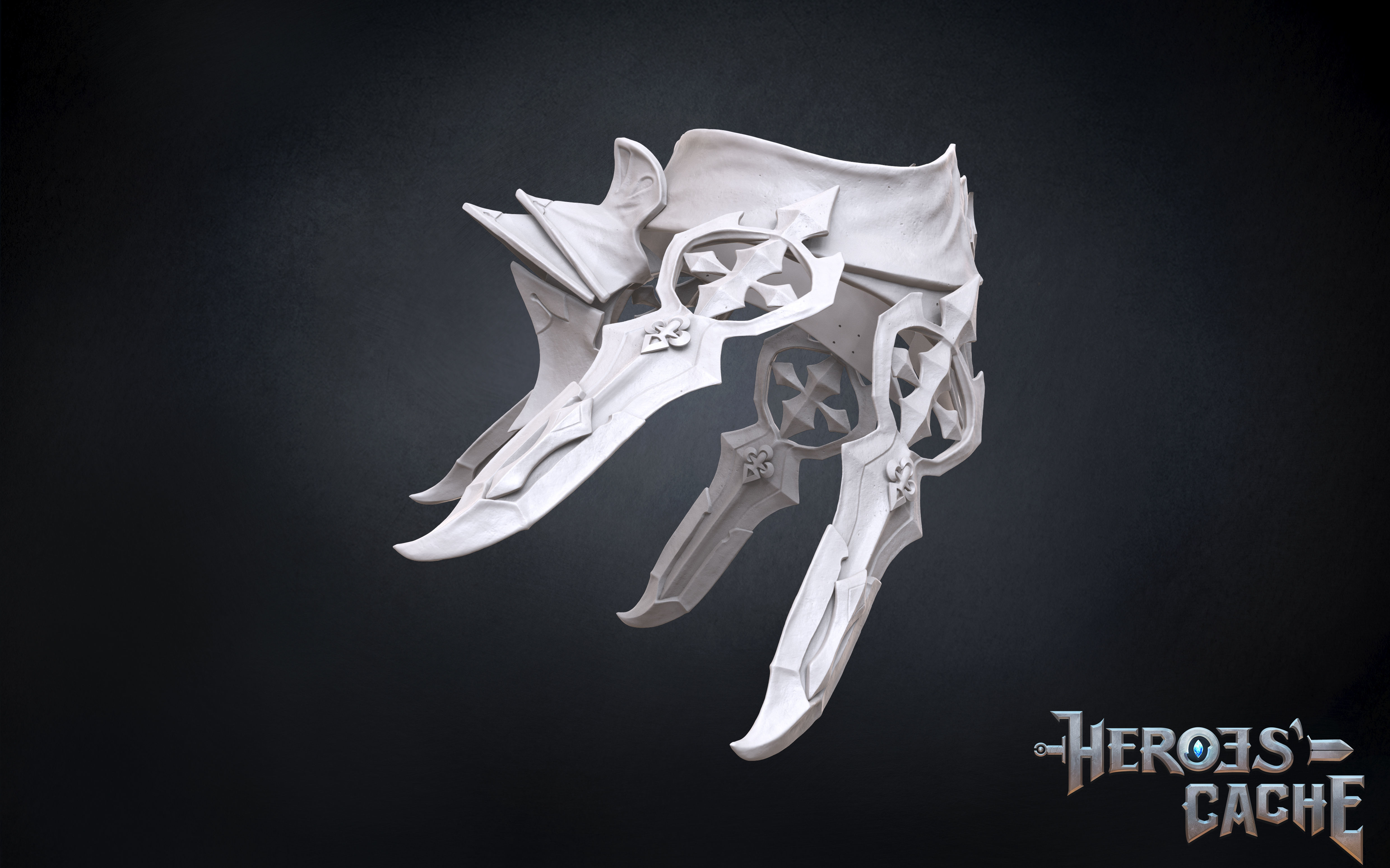 Final Fantasy XIV - Drachen Armor - Waist 3D print model_8