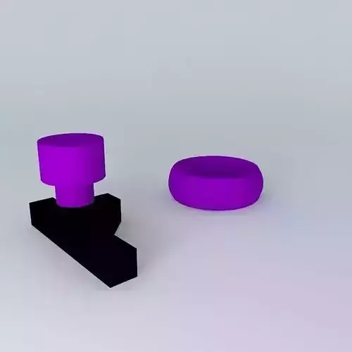 curtain rod end cap pipe holder and tie