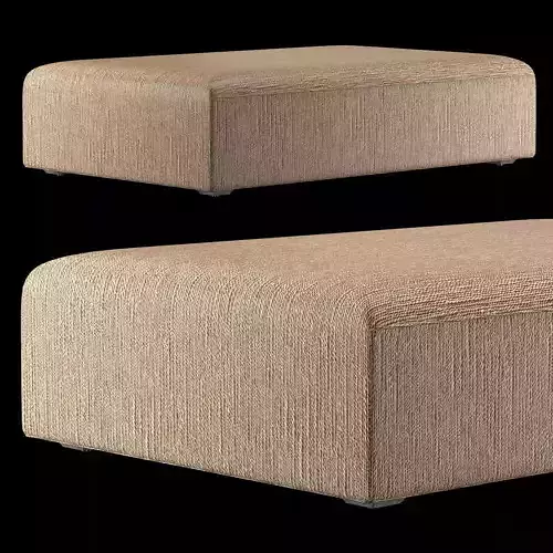 MARISOL SEAGRASS RECTANGULAR COFFEE OTTOMAN