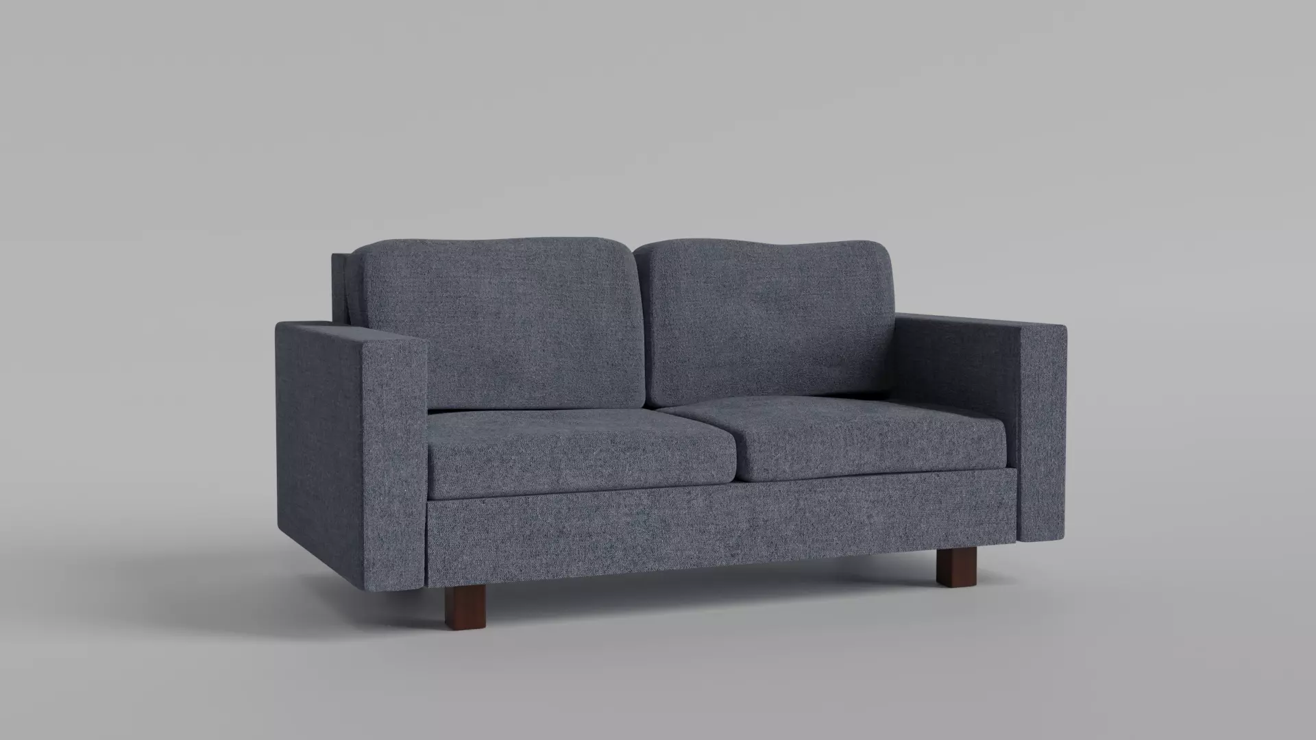 Loveseat Style Couch 3D model