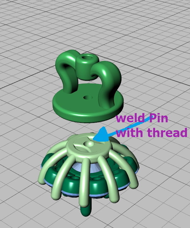 Stud earrings Classic Diana design 3dmodel 3D print model_10