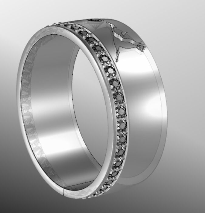 Ring pk 17 3D print model_11