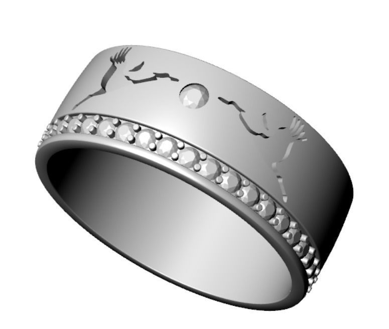 Ring pk 17 3D print model_21