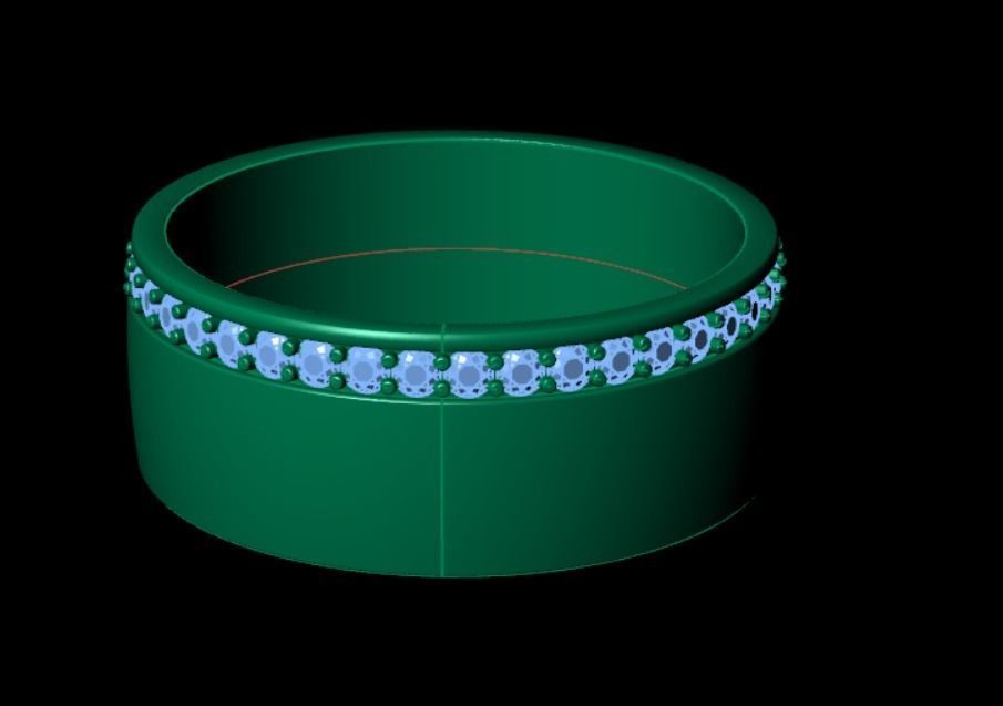 Ring pk 17 3D print model_6