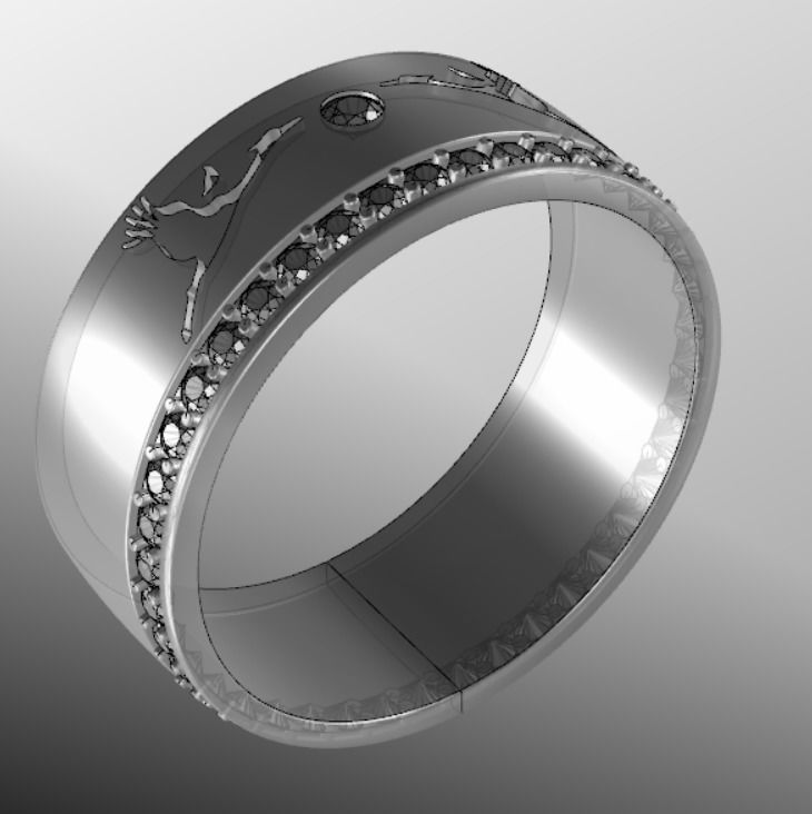 Ring pk 17 3D print model_13