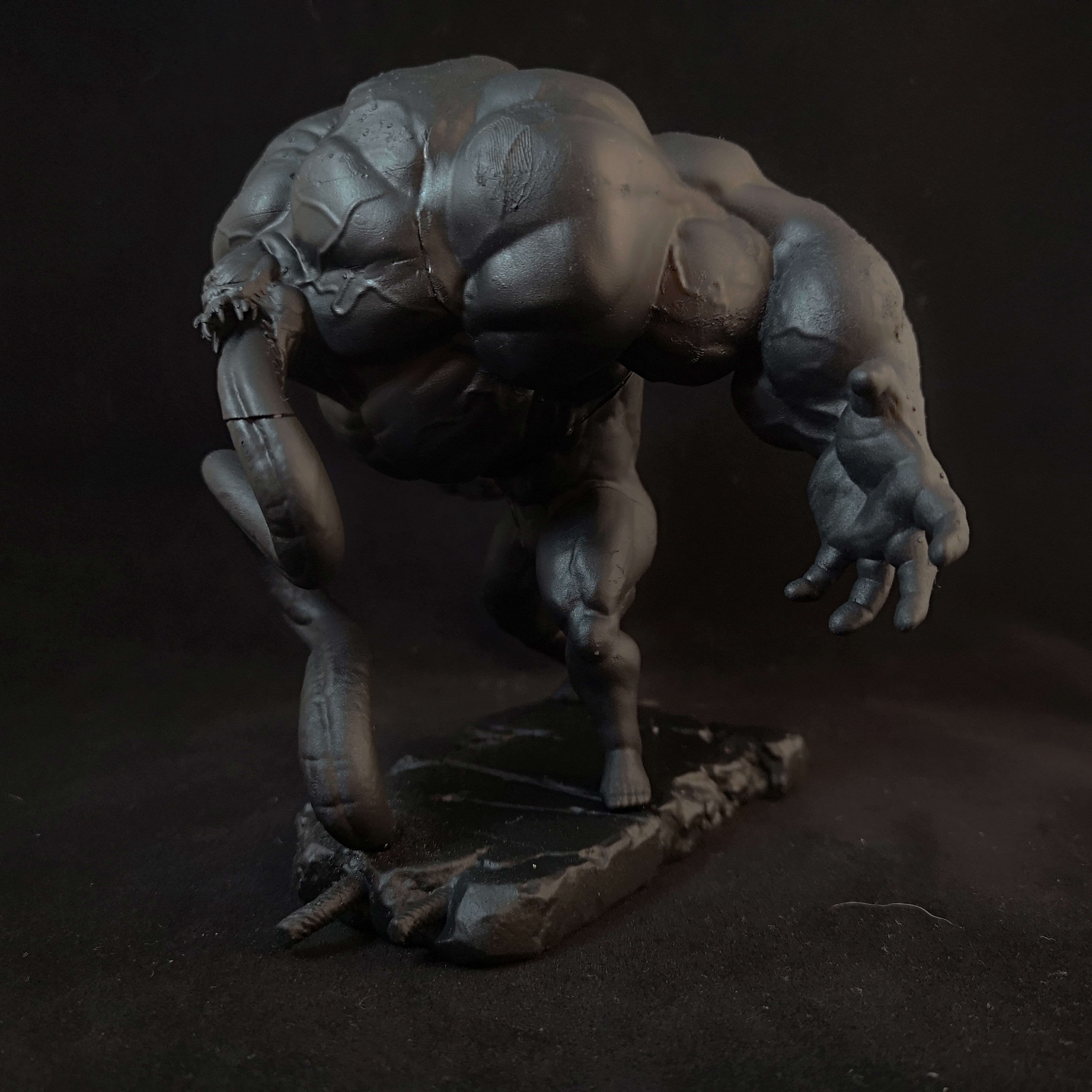 Marvel Spiderman Venom Statue 3D print model_7