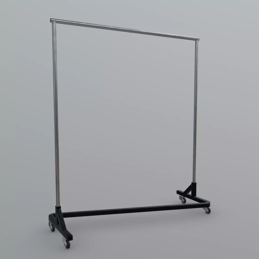 Clothes Rack Low-poly 3D model