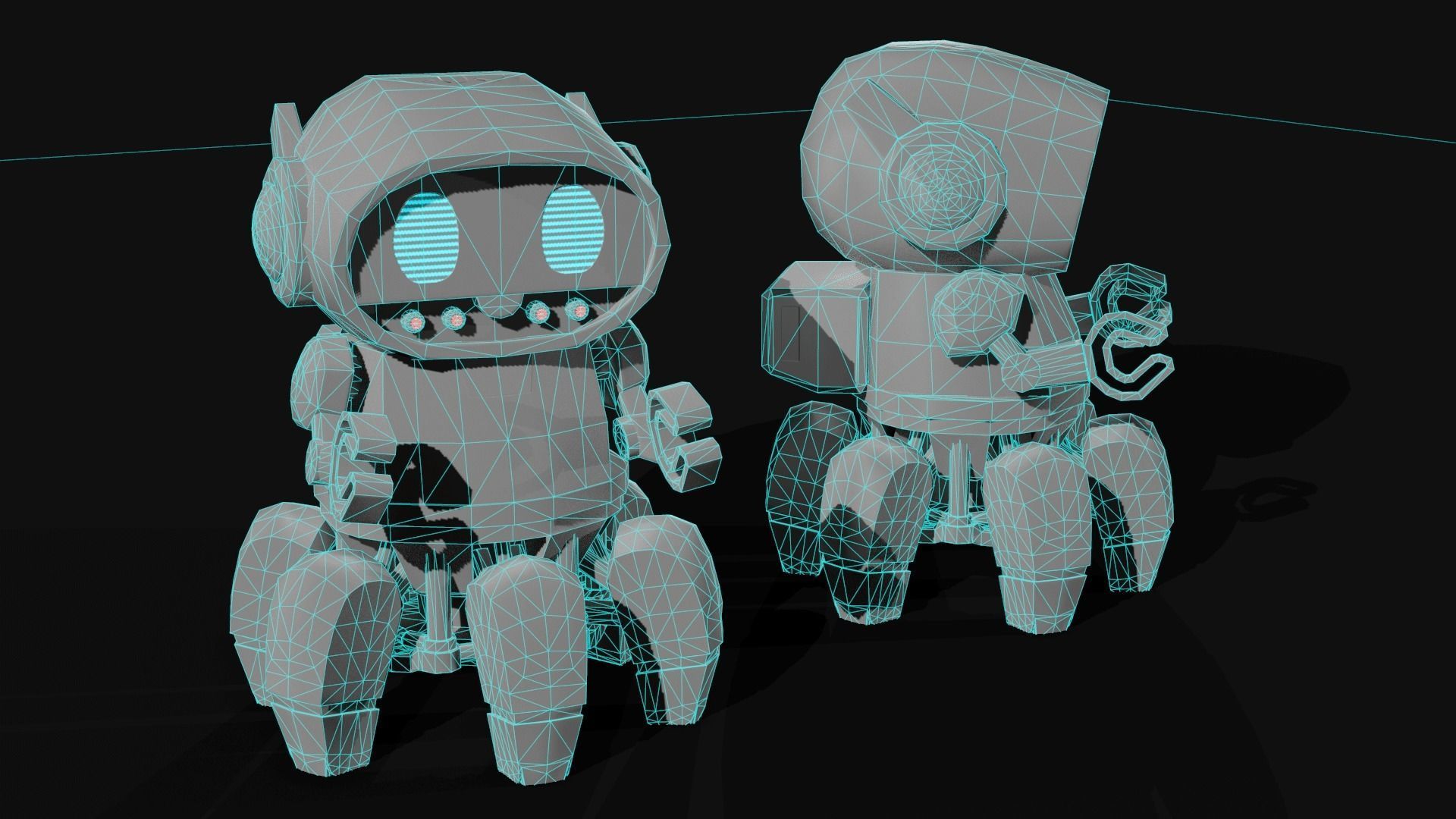 Game Ready Toy Collection bike with wheels Low-poly 3D model_13