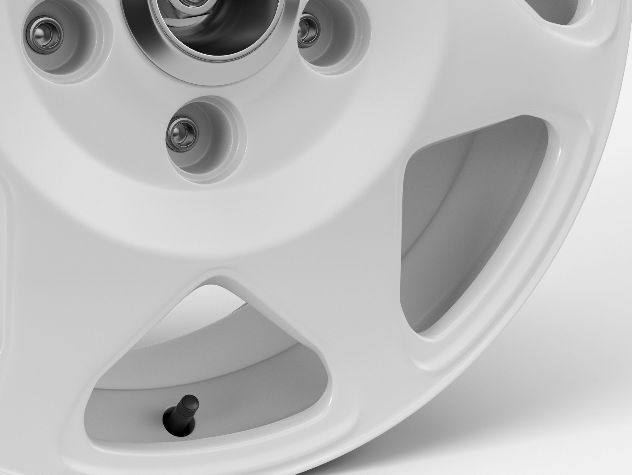 Porsche 959 Safari Wheel 3D model_3