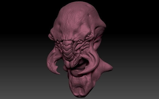 Alien Creature 3D print model