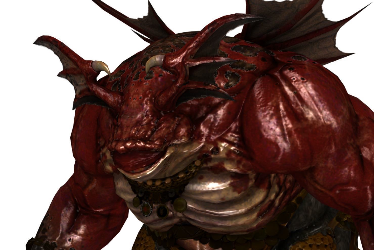 Monster with d-ick 02 3D model_11