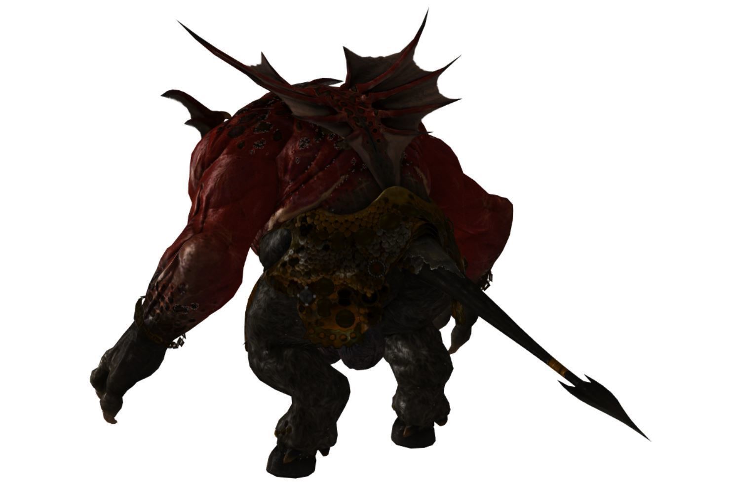 Monster with d-ick 02 3D model_13