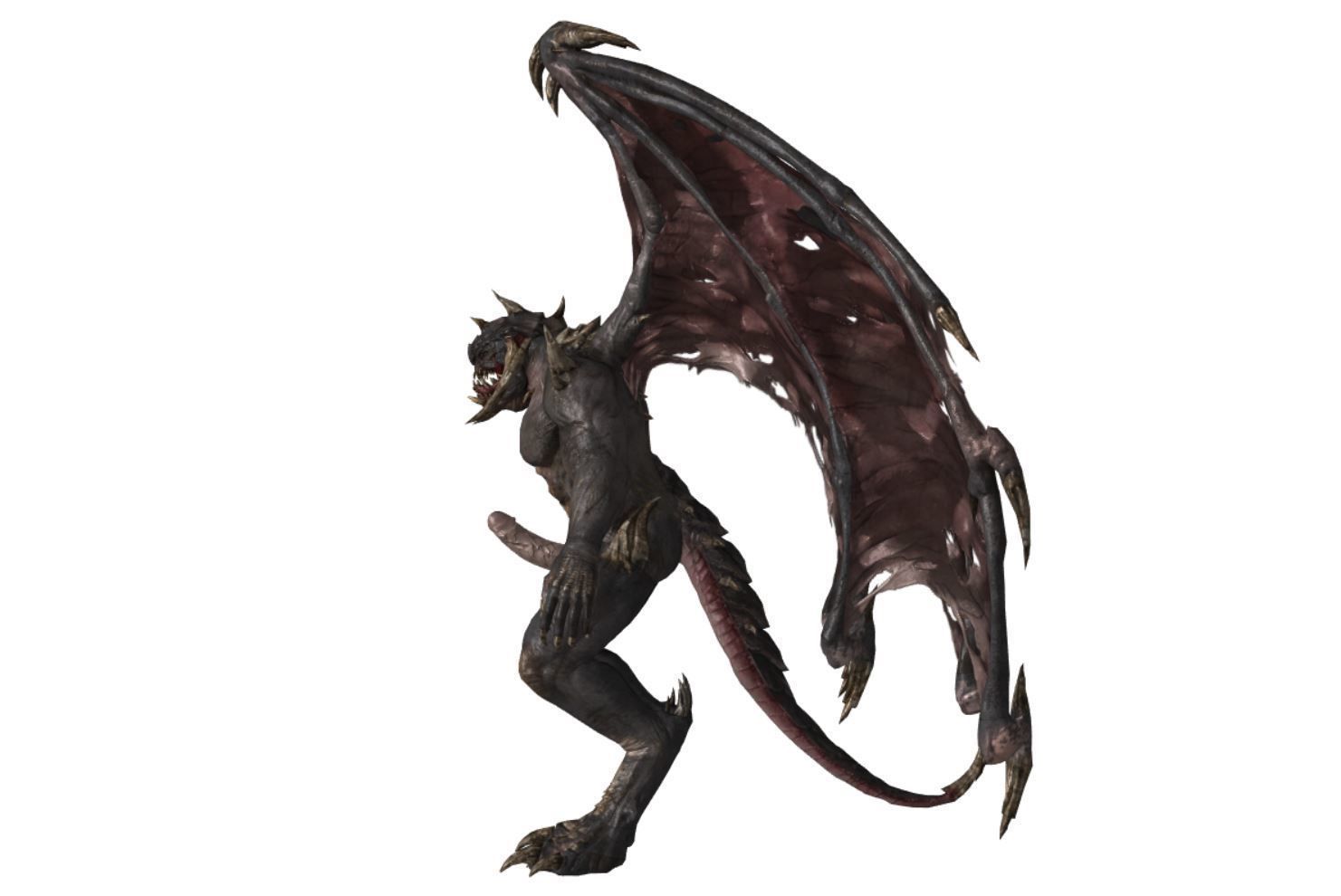 Monster with d-ick 03 3D model_12