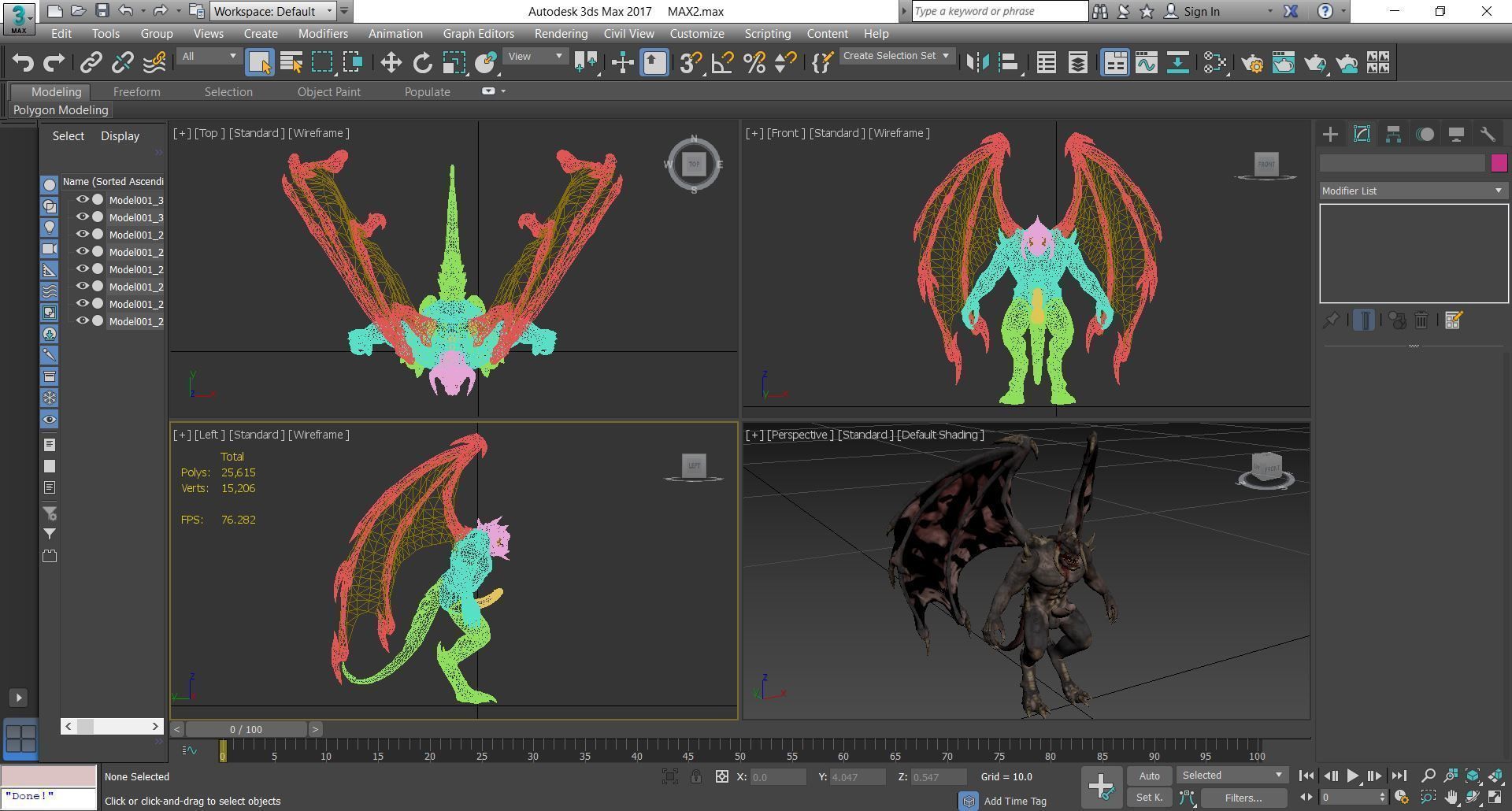 Monster with d-ick 03 3D model_6