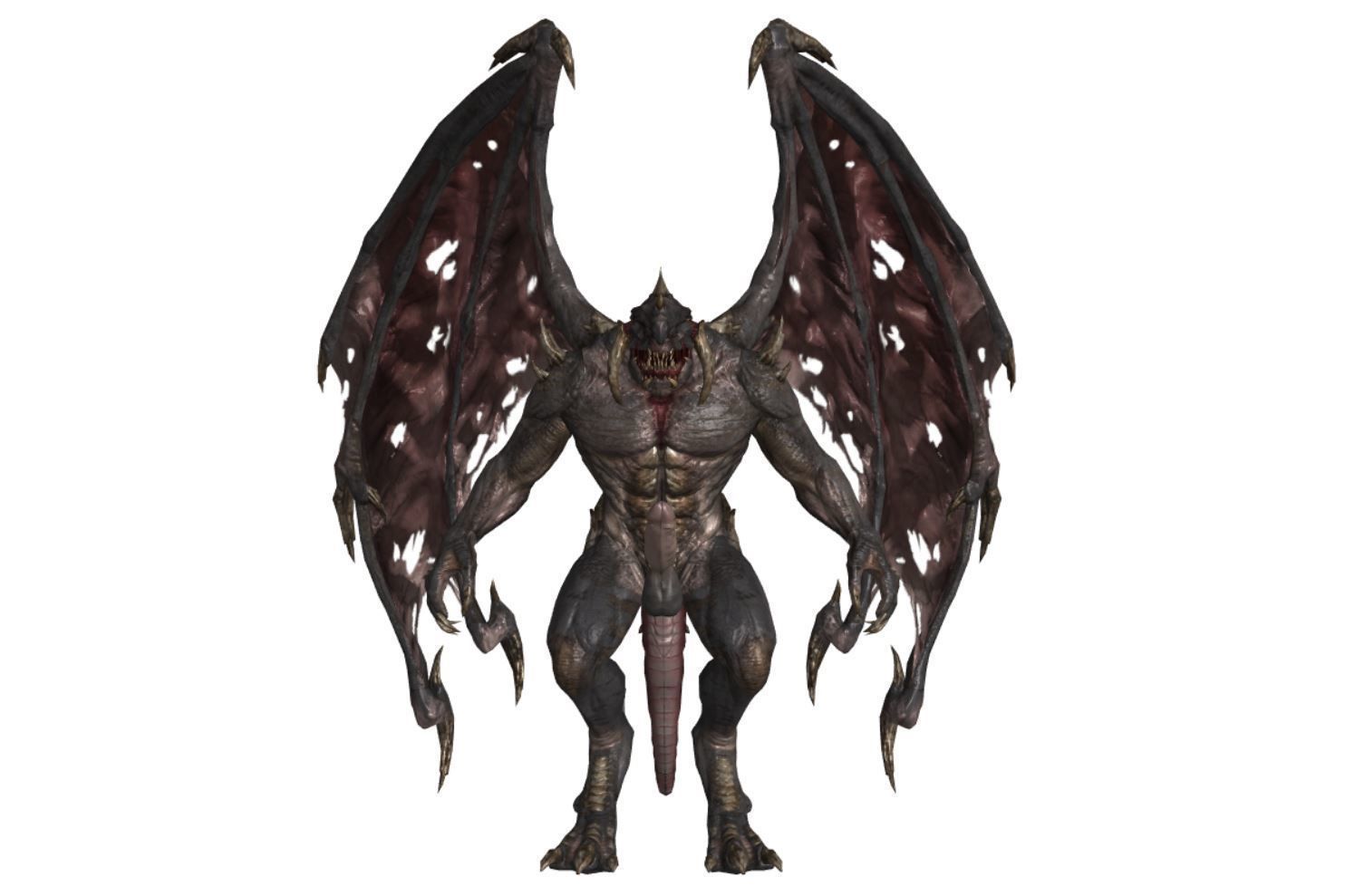 Monster with d-ick 03 3D model_11