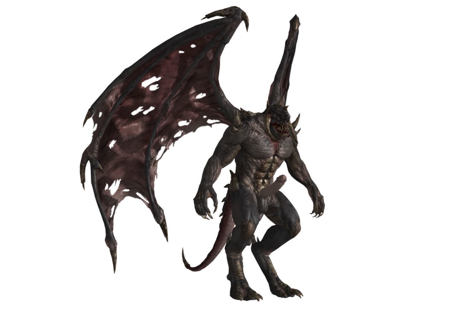 Monster with d-ick 03 3D model_14