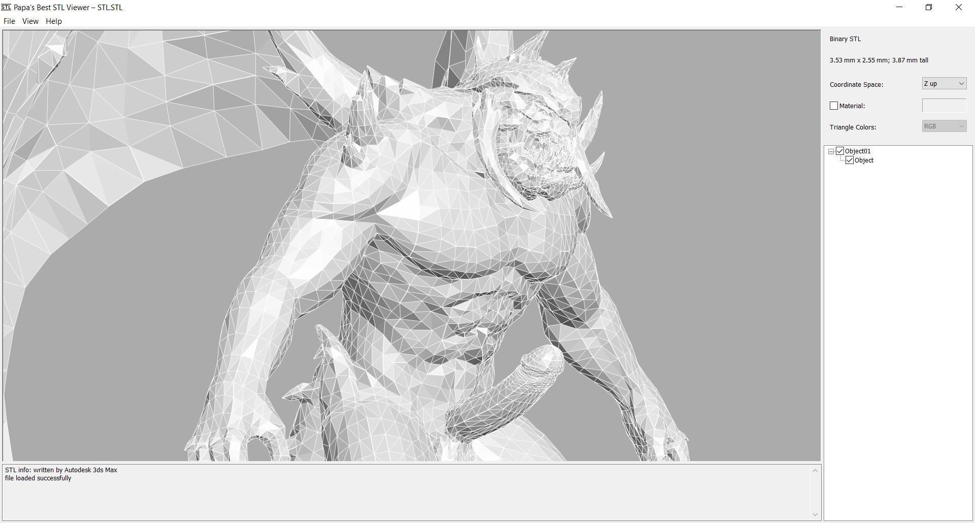 Monster with d-ick 03 3D model_8