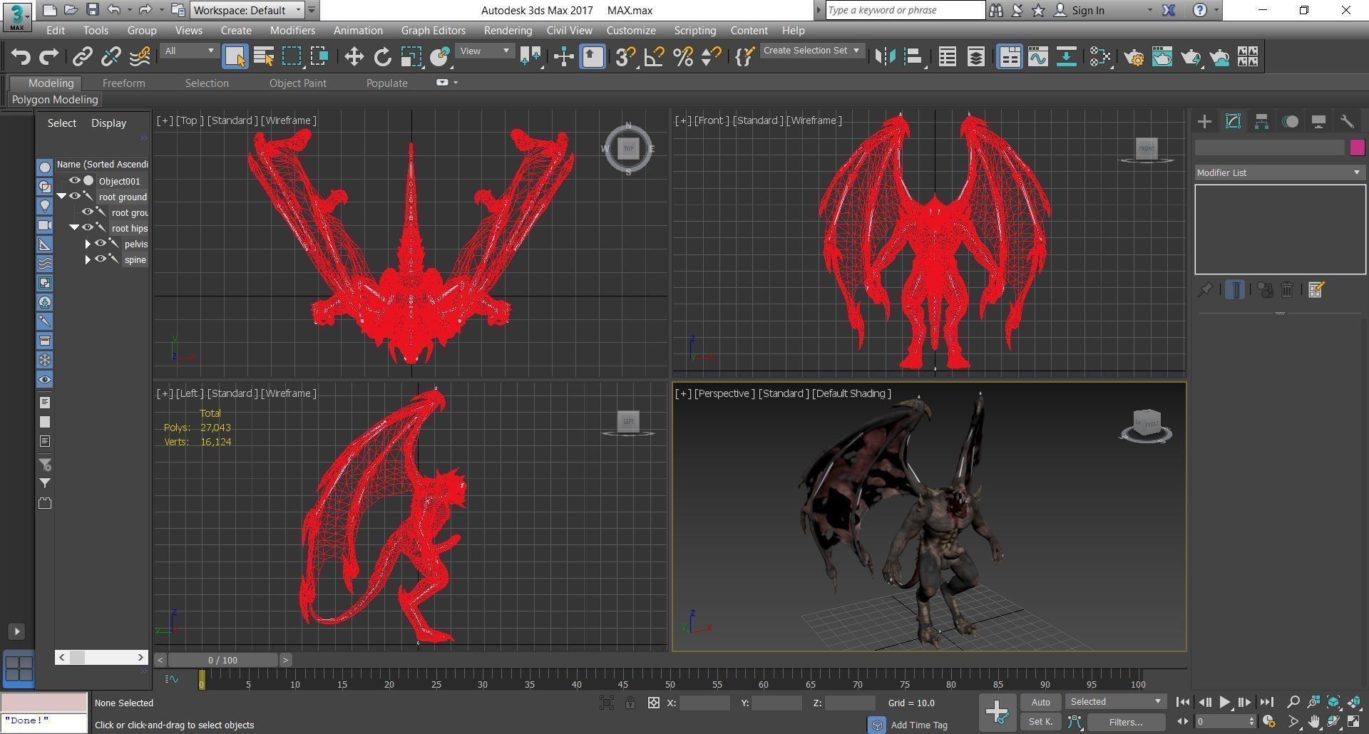 Monster with d-ick 03 3D model_5