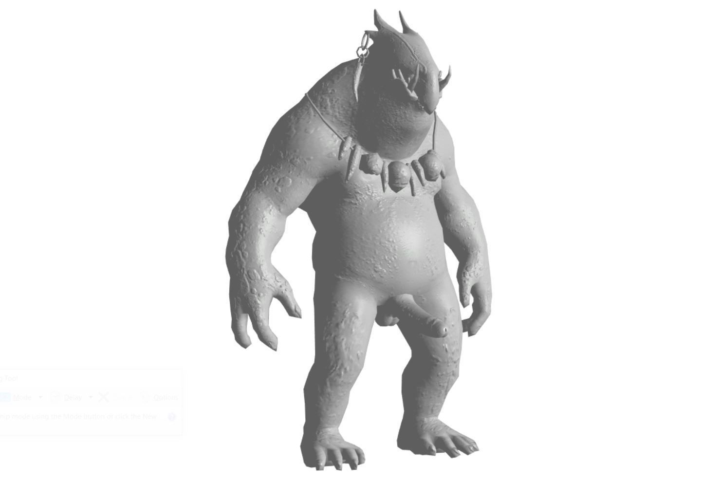 Monster with d-ick 05 3D model_18
