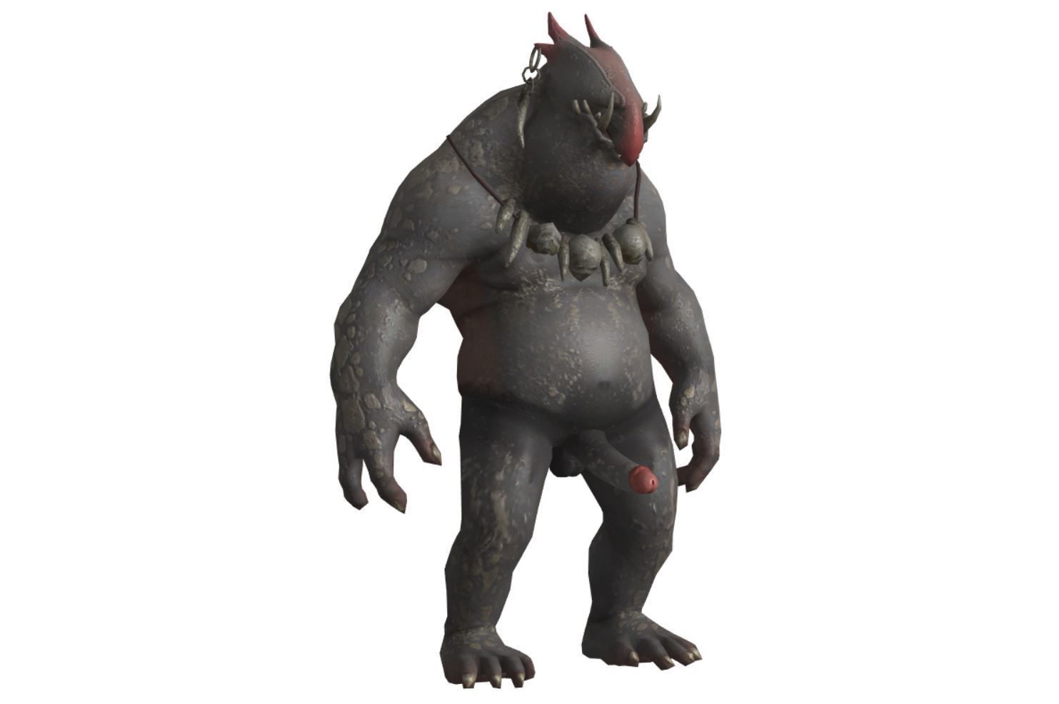 Monster with d-ick 05 3D model_16