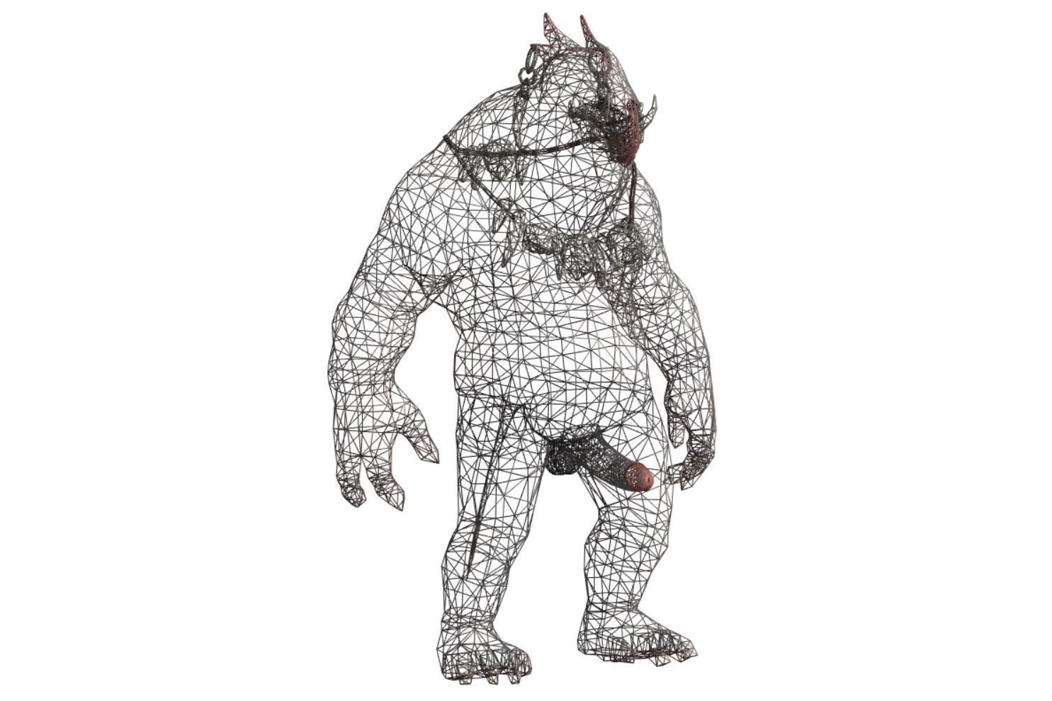 Monster with d-ick 05 3D model_17