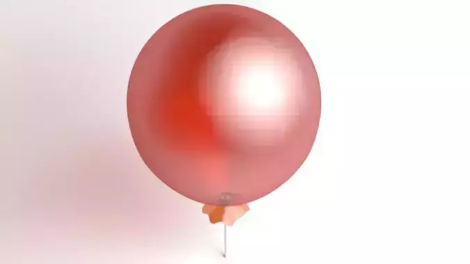 Balloon 4 on stick