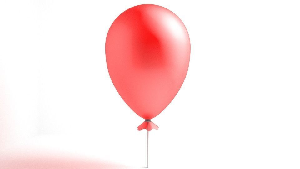 Balloon 5 3D model_1