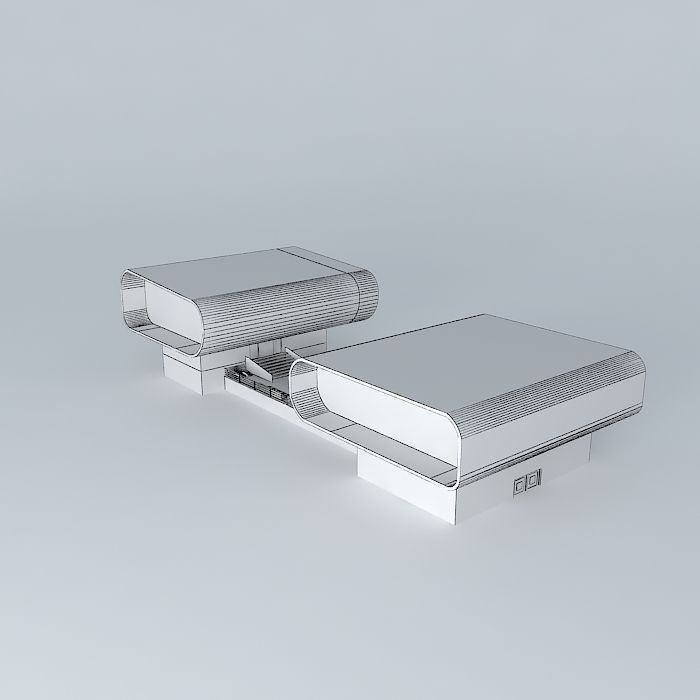 Fitness two boxes 3D model_4