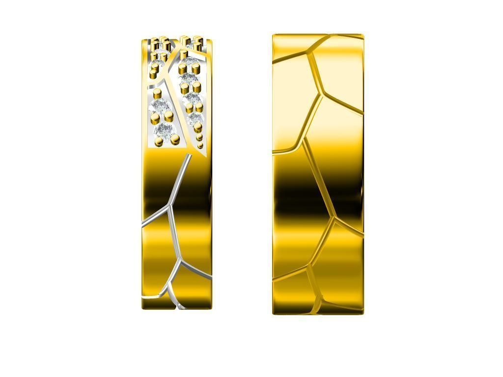 couple band engravieng 3D print model_1