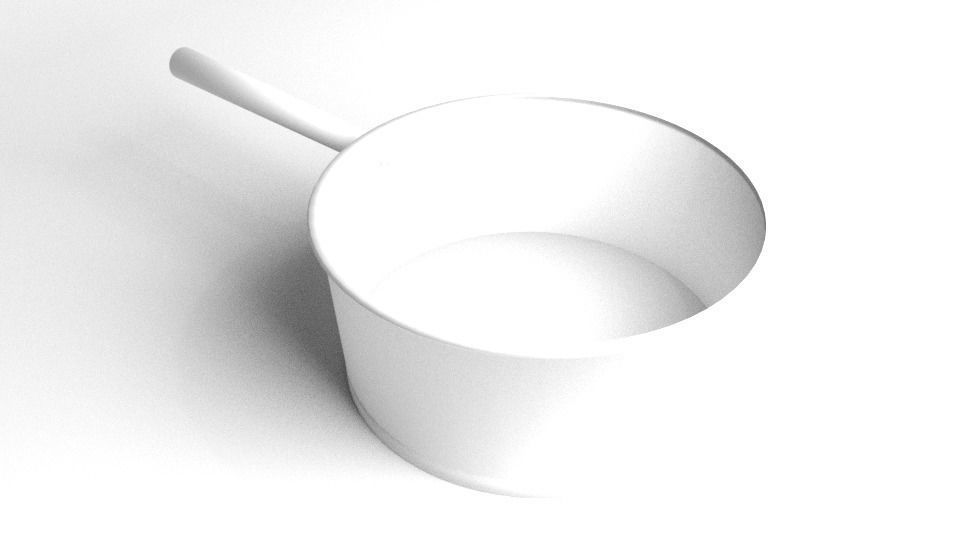 Steel Dipper 3D model_3