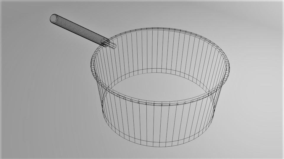 Steel Dipper 3D model_4