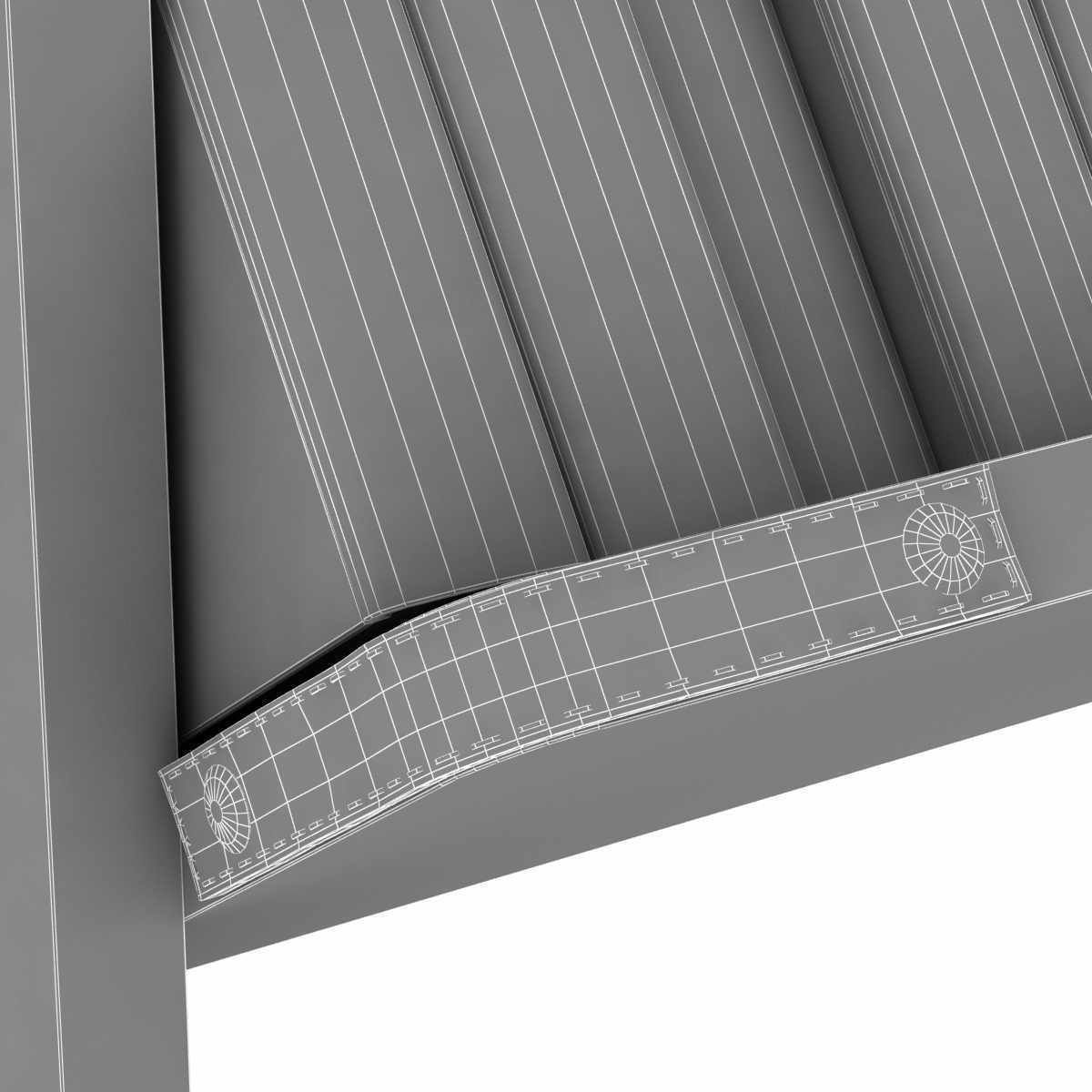 Jacques Adnet Bookshelf 3d model 3D model_8