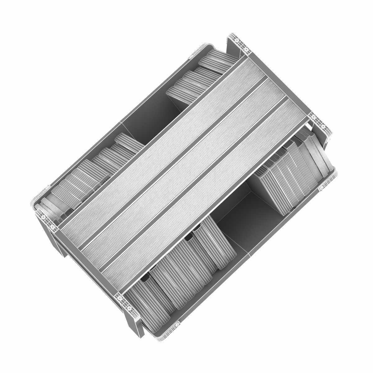 Jacques Adnet Bookshelf 3d model 3D model_5