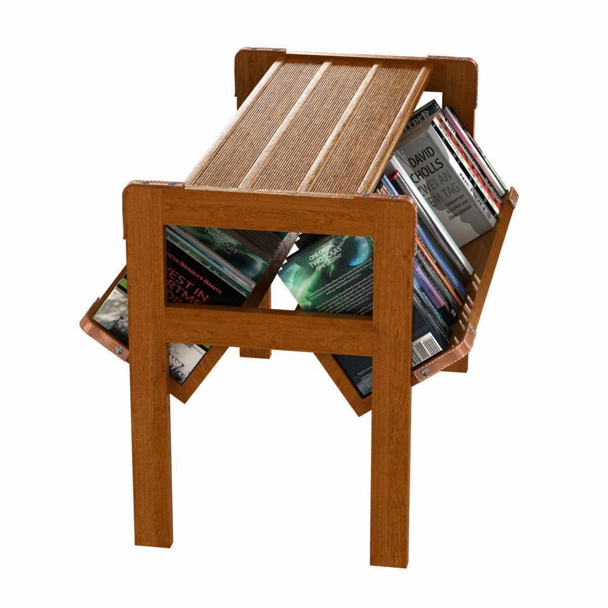 Jacques Adnet Bookshelf 3d model 3D model_2