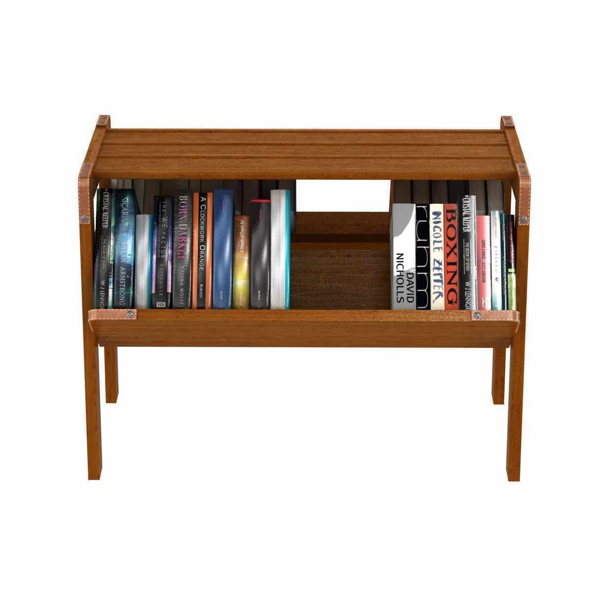Jacques Adnet Bookshelf 3d model 3D model_1
