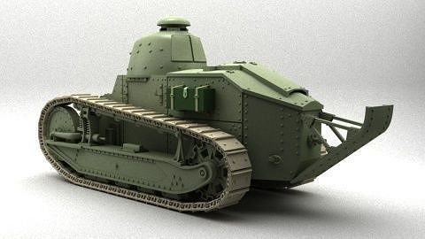 Armored warfare 3D model